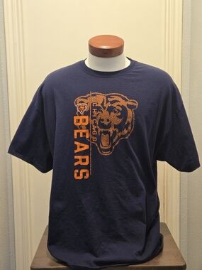 Team Apparel, Navy, Chicago Bears, 2XL